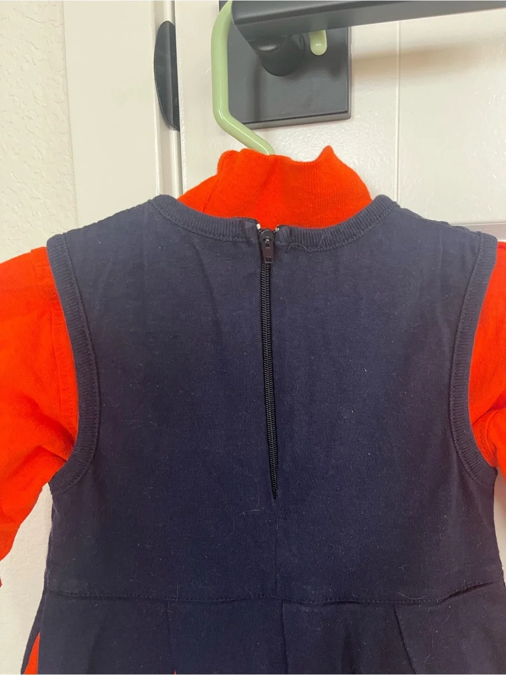 University of Illinois Fighting Illini Cheerleader Outfit Size 12 Months